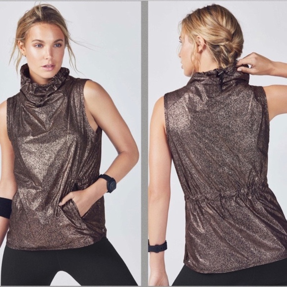 Fabletics Bronze Sports Top